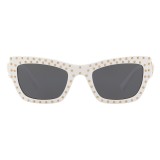 Versace - Sunglasses Medusa Ares Stud - White - Sunglasses - Versace Eyewear