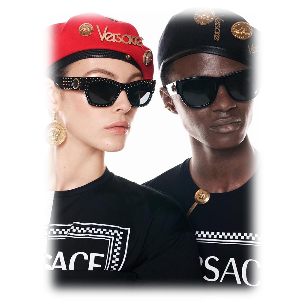 versace sunglasses studded