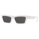 Versace - Sunglasses Cat Eye Medusa Ares Stud - White Onul - Sunglasses - Versace Eyewear