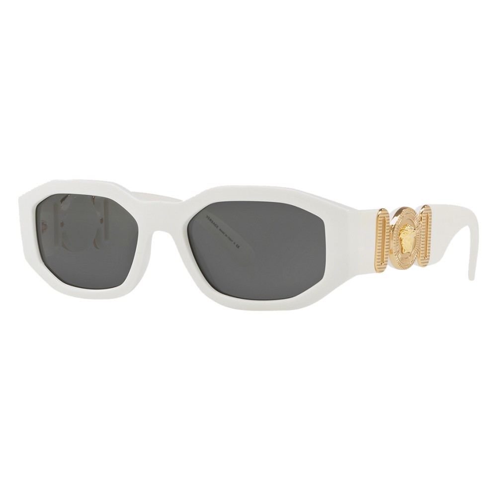white and gold versace sunglasses