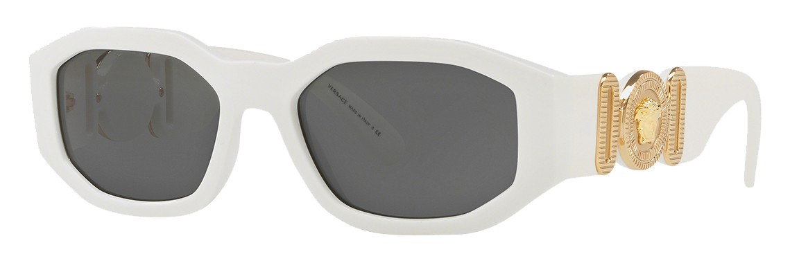 white medusa biggie sunglasses