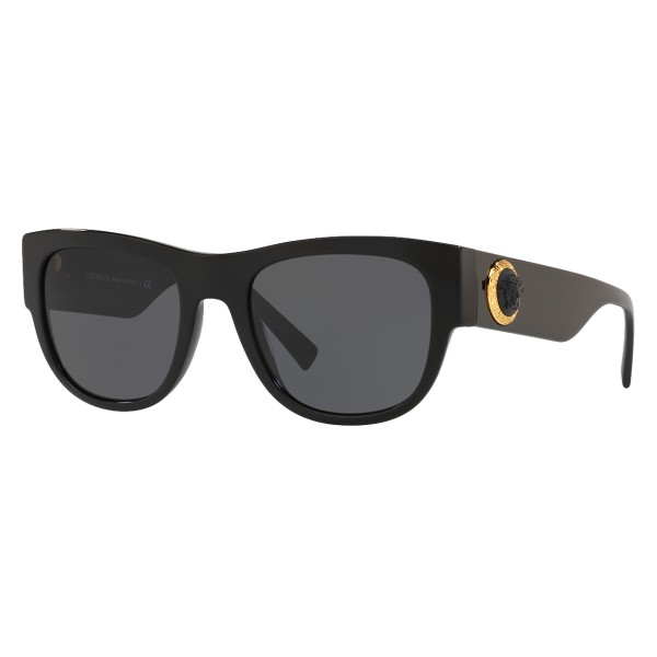 versace black sunglasses with medusa's