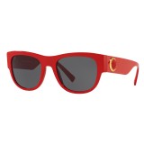 Versace - Occhiale da Sole Medusa Ares - Rosso Onul - Occhiali da Sole - Versace Eyewear