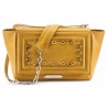 Aleksandra Badura - Luisa Bag - Calfskin Shoulder Bag - Mustard - Luxury High Quality Leather Bag