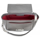 Aleksandra Badura - Luisa Mini Bag - Goatskin Shoulder Bag - Graphite - Luxury High Quality Leather Bag