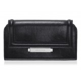 Aleksandra Badura - Small Leather Goods - Portafoglio Continental in Capra - Nero - Pelle di Alta Qualità Luxury