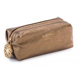 Aleksandra Badura - Small Leather Goods - Multipurpose Pouch in Capra - Oro - Pelle di Alta Qualità Luxury