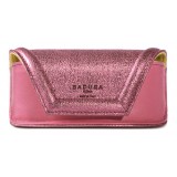 Aleksandra Badura - Small Leather Goods - Sunglasses Case in Calfskin - Pink - Luxury High Quality