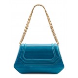 Aleksandra Badura - Etoile Bag - Eel Shoulder Bag - Himalaya Blue - Luxury High Quality Leather Bag