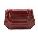 Aleksandra Badura - Etoile Mini Bag - Eel Shoulder Bag - Marsala - Luxury High Quality Leather Bag