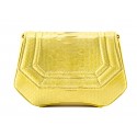 Aleksandra Badura - Etoile Mini Bag - Borsa a Tracolla in Pitone - Limone - Borsa in Pelle di Alta Qualità Luxury