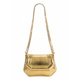 Aleksandra Badura - Etoile Mini Bag - Python Shoulder Bag - Gold - Luxury High Quality Leather Bag