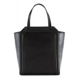 Aleksandra Badura - Clio Bag - Goatskin Bag - Carbon Black - Luxury High Quality Leather Bag