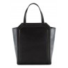 Aleksandra Badura - Clio Bag - Goatskin Bag - Carbon Black - Luxury High Quality Leather Bag