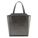 Aleksandra Badura - Clio Bag - Goatskin Bag - Graphite - Luxury High Quality Leather Bag