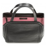 Aleksandra Badura - Clio Bag - Goatskin Bag - Carbon Black - Luxury High Quality Leather Bag
