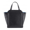 Aleksandra Badura - Clio Mini Bag - Borsa Shopper in Capra - Onyx - Borsa in Pelle di Alta Qualità Luxury