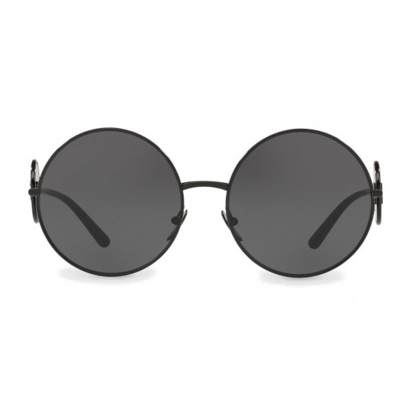Round Metal Sunglasses with DG Detail 