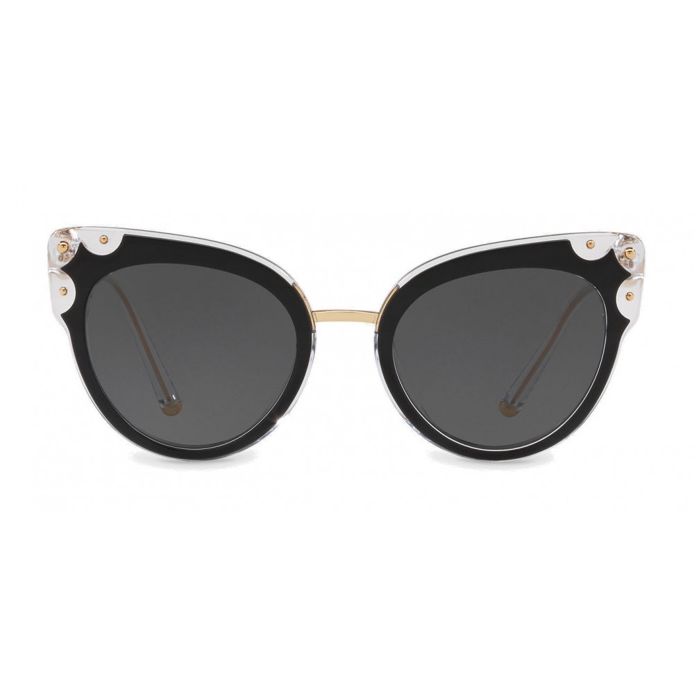 Dolce & Gabbana - Cat-Eye Sunglasses in Acetate with Metallic Details ...
