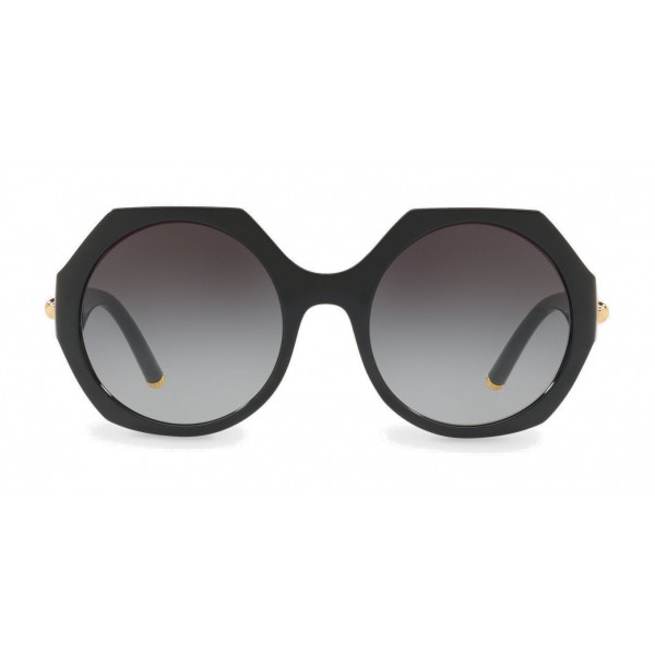 Dolce & Gabbana - Sunglasses in Nylon Fiber with Metal Plaque - Black -  Dolce & Gabbana Eyewear - Avvenice