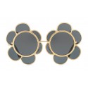 Dolce & Gabbana - Metal Sunglasses Inspiration Flower - Gold - Dolce & Gabbana Eyewear