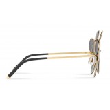 Dolce & Gabbana - Occhiale da Sole in Metallo Ispirazione Fiore - Oro - Dolce & Gabbana Eyewear