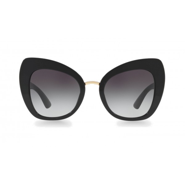 Dolce & Gabbana - Butterfly Sunglasses in Acetate - Black - Dolce & Gabbana Eyewear