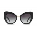 Dolce & Gabbana - Occhiale da Sole Butterfly in Acetato - Nero - Dolce & Gabbana Eyewear
