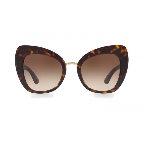 Dolce & Gabbana - Butterfly Sunglasses in Acetate - Havana - Dolce & Gabbana Eyewear