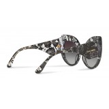 Dolce & Gabbana - Cat-Eye Sunglasses in Acetate Lace - Gradient Black Lace - Dolce & Gabbana Eyewear