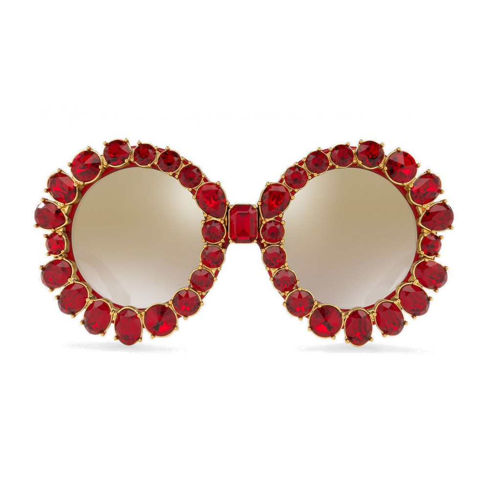 Dolce & Gabbana - with Colored Crystals - Transparent - Dolce & Gabbana Eyewear - Avvenice