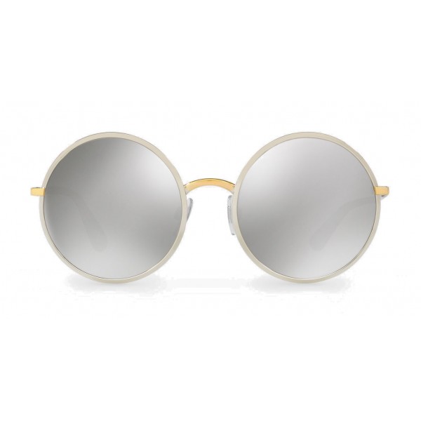 Dolce & Gabbana - Vintage Metal Sunglasses - Gold Silver - Dolce & Gabbana Eyewear