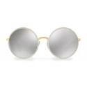 Dolce & Gabbana - Occhiali da Sole Vintage in Metallo - Argento Oro - Dolce & Gabbana Eyewear