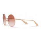 Dolce & Gabbana - Vintage Metal Sunglasses - Rose Gold - Dolce & Gabbana Eyewear