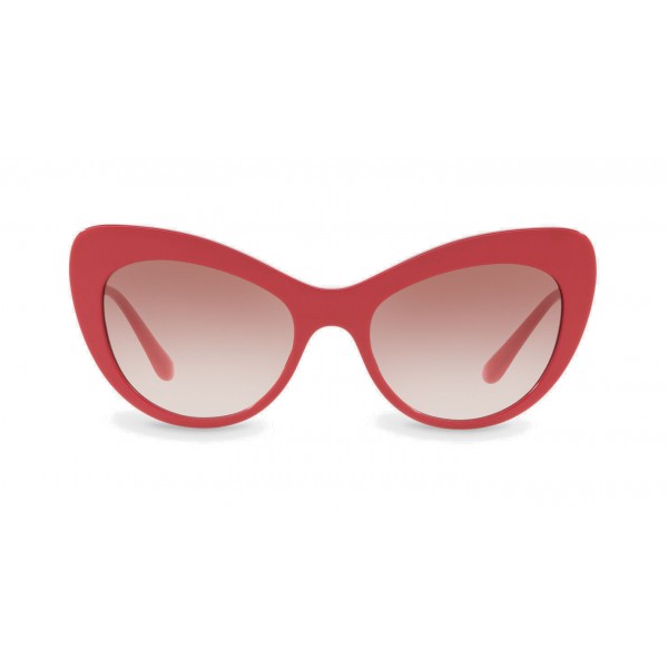 Dolce & Gabbana - Sunglasses Cat-Eye Sunglasses with Crystals - Fuchsia - Dolce & Gabbana Eyewear