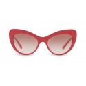 Dolce & Gabbana - Occhiali da Sole Occhiali da Sole Cat-Eye con Cristalli - Fucsia - Dolce & Gabbana Eyewear