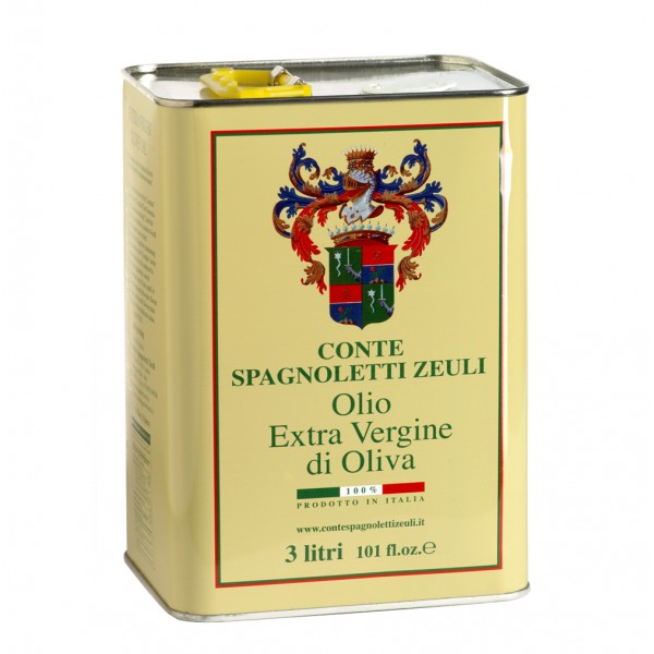 Conte Spagnoletti Zeuli - Extravirgin Olive Oil D.O.P. - 3 l - Intense Fruity