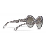 Dolce & Gabbana - Acetate Butterfly Sunglass - Rifile Gun Lace - Dolce & Gabbana Eyewear