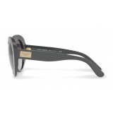 Dolce & Gabbana - Round Sunglasses in Acetate - Gray - Dolce & Gabbana Eyewear