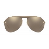 Dolce & Gabbana - Pilot Sunglasses in Metal - Shiny Gold - Dolce & Gabbana Eyewear