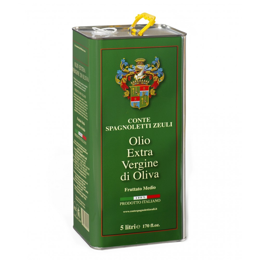 Conte Spagnoletti Zeuli - Extravirgin Olive Oil D.O.P. - 3 l - Medium ...