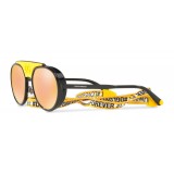 Dolce & Gabbana - Occhiale da Sole in Metallo con Banda in Tessuto - Giallo - Dolce & Gabbana Eyewear