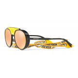 Dolce & Gabbana - Sunglasses in Metal with Fabric Band - Yellow - Dolce & Gabbana Eyewear