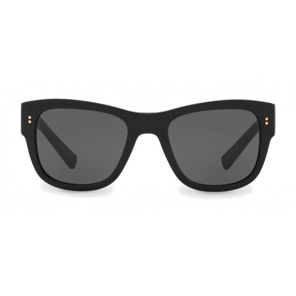 Dolce & Gabbana - Square Sunglasses in Acetate - Black - Dolce & Gabbana Eyewear