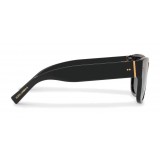 Dolce & Gabbana - Square Sunglasses in Acetate - Black - Dolce & Gabbana Eyewear