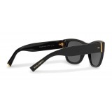 Dolce & Gabbana - Square Sunglasses in Acetate - Black - Dolce & Gabbana Eyewear