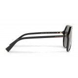 Dolce & Gabbana - Pilot Acetate Sunglasses with Key Bridge - Black - Dolce & Gabbana Eyewear