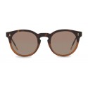 Dolce & Gabbana - Occhiale da Sole Panthos con Ponte Keyhole - Havana Marrone Trasparente - Dolce & Gabbana Eyewear