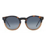 Dolce & Gabbana - Occhiale da Sole Panthos con Ponte Keyhole - Havana Blu e Marrone - Dolce & Gabbana Eyewear