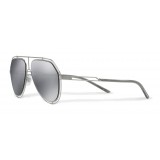 Dolce & Gabbana - Occhiale da Sole Pilot con Profilo Metallico - Canna di Fucile Lucido - Dolce & Gabbana Eyewear